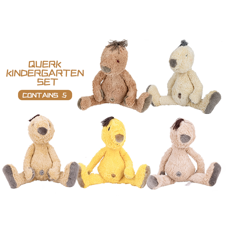 Creative Querk Kindergarten Stuffed Animal Plush Toys Set Weighted Sensory Plush Toys 